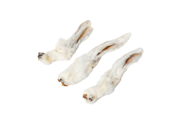 Furry Rabbit Ear Dog Treats